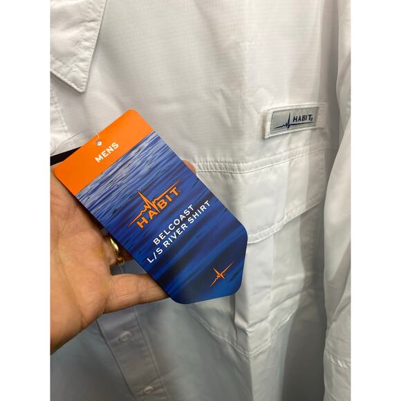 Habit Men's Size 4XL Long-Sleeve Button-Front Vented Outdoor Shirt Bundle - Picture 6 of 9